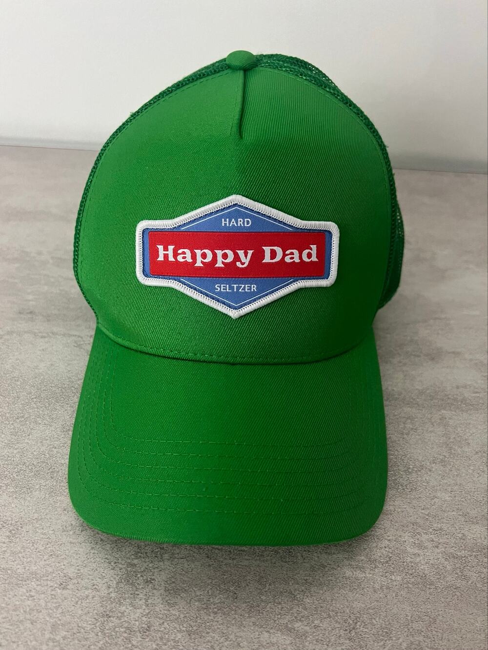 Happy Dad Hard Seltzer Green Mesh Trucker Hat Snapback Nelk Boys
